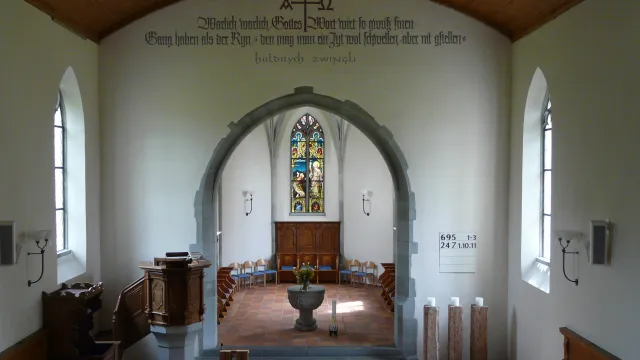 Kirche Laufen (Foto: Gabriela Walter)